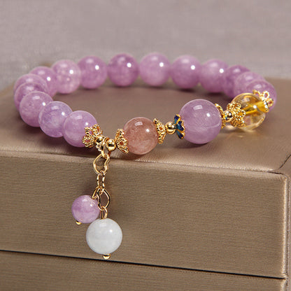 Natural Amethyst Bracelet