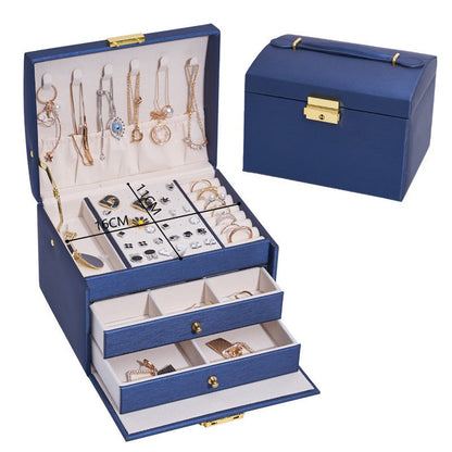 Three-layer Drawer Type Jewelry Box