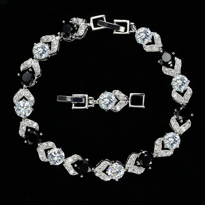 White Crystal AAA Zircon Bracelet