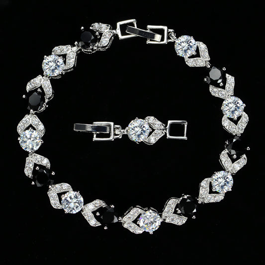 White Crystal AAA Zircon Bracelet