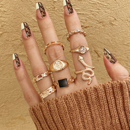 Delicate Joint Ring Set