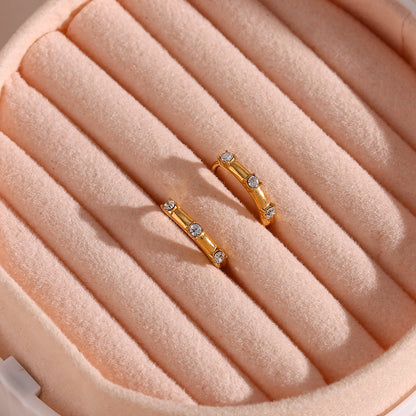 Light Luxury Ear Hoop Earrings